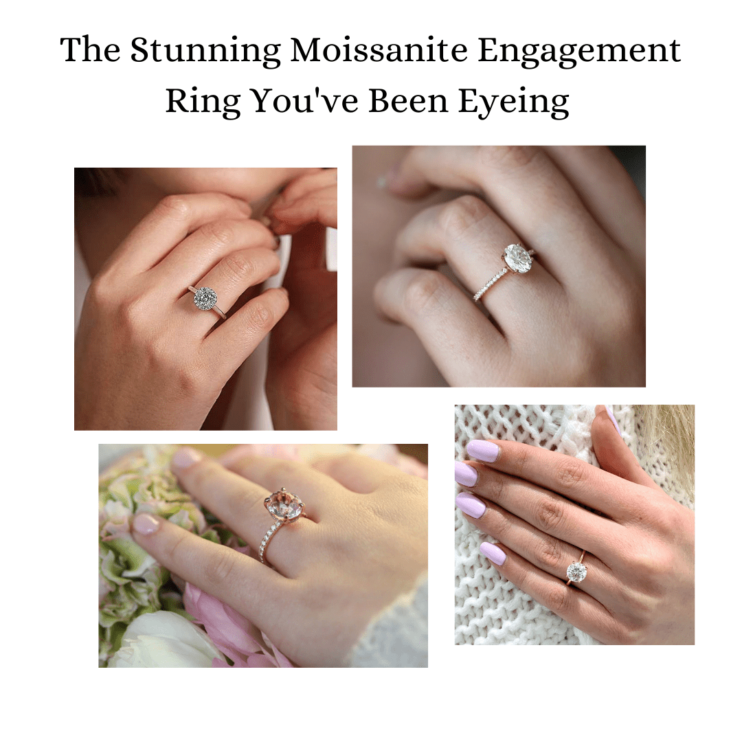 Photo of The Stunning Moissanite Engagement Ring You’ve Been Eyeing