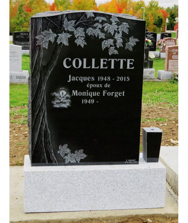 Photo of Custom Granite Memorial And Vancouver Memorial Headstone