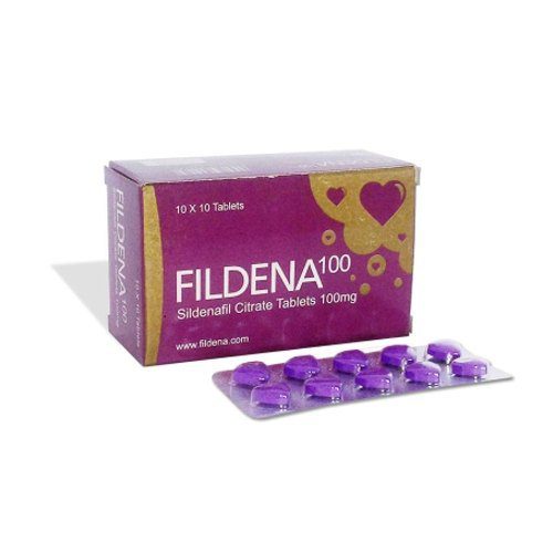 Photo of Fildena 100 (fildena 100 purple) for erectile dysfunction